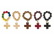 7637 Rosary On Finger