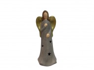 04435 Figurka Ceramiczna Anioł Led
