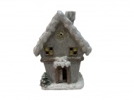 04916 Ceramic Winterhouse Led